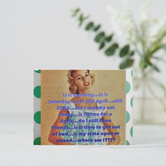 Postkarte (Stehend Vorderseite)