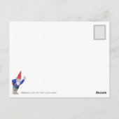 Postkarte (Rückseite)