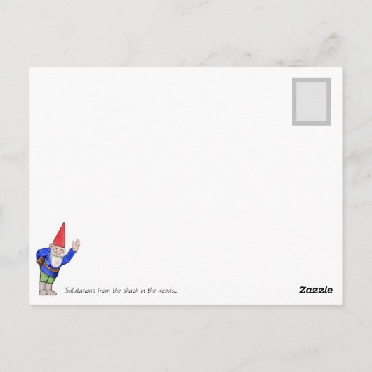 Postkarte (Rückseite)