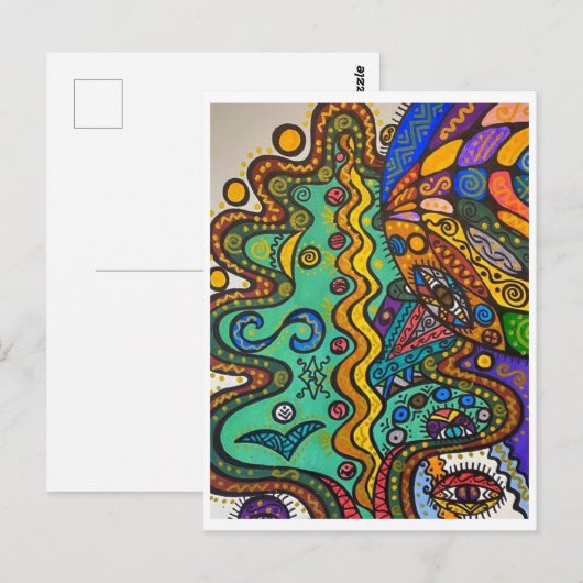 Postkarte (Vorne/Hinten)