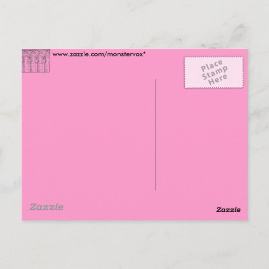 Postkarte (Rückseite)