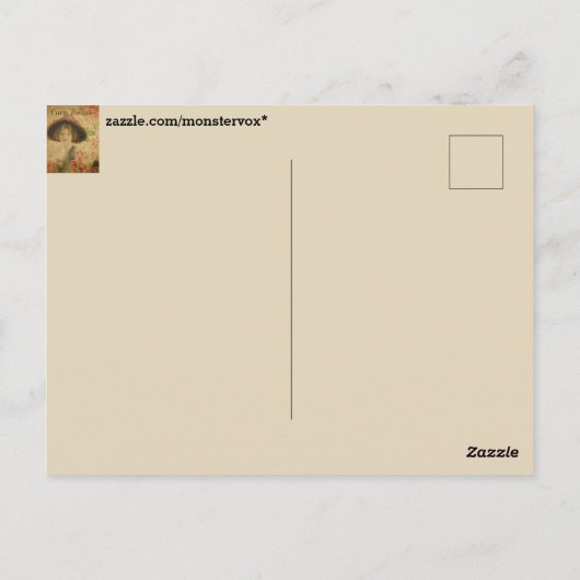 Postkarte (Rückseite)