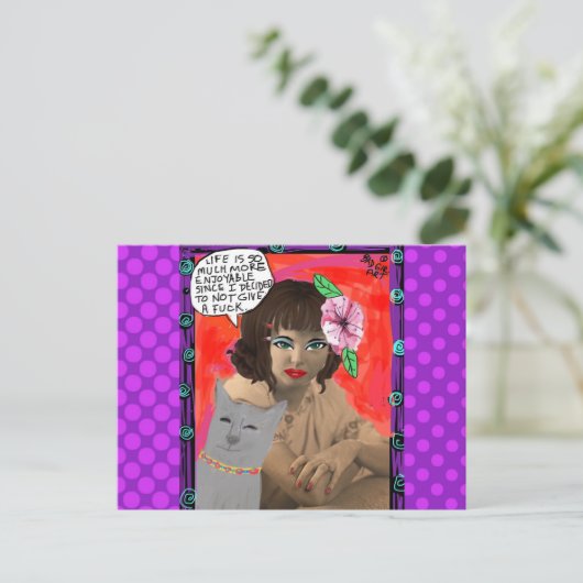 Postkarte (Stehend Vorderseite)