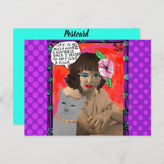 Postkarte (Vorne/Hinten)