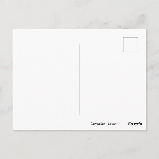 Postkarte (Rückseite)