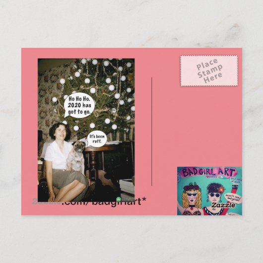 Postkarte (Rückseite)