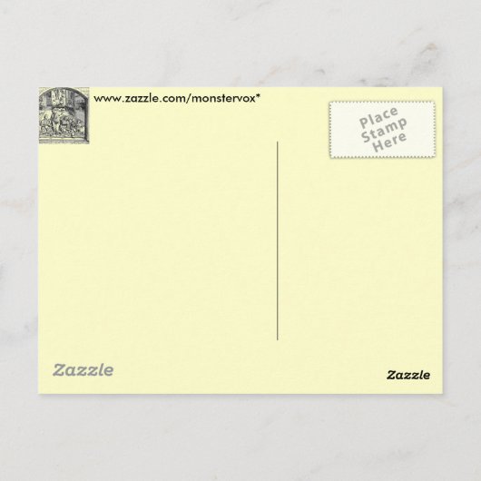 Postkarte (Rückseite)