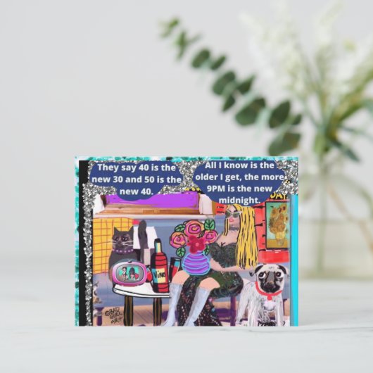 Postkarte (Stehend Vorderseite)