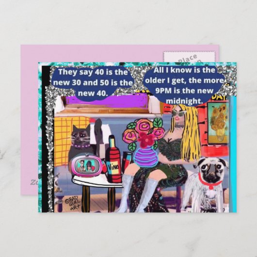 Postkarte (Vorne/Hinten)