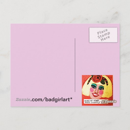 Postkarte (Rückseite)