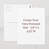 Postkarte (Vorne/Hinten)