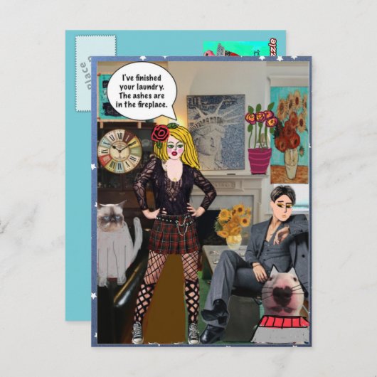 POSTKARTE (Vorne/Hinten)