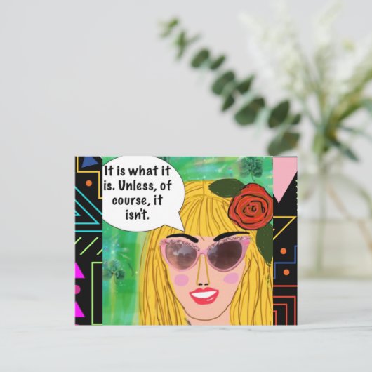 Postkarte (Stehend Vorderseite)