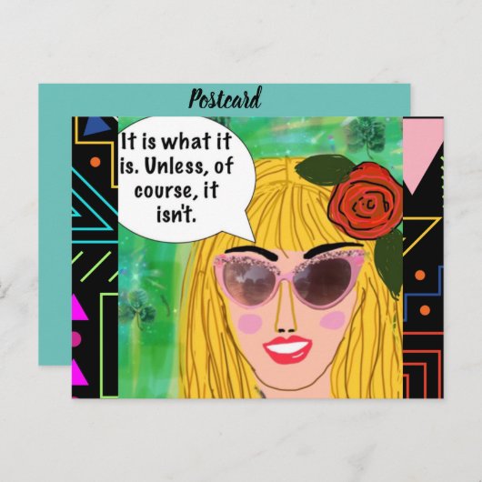 Postkarte (Vorne/Hinten)