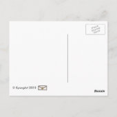 Postkarte (Rückseite)