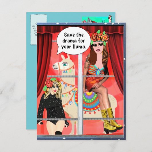 POSTKARTE (Vorne/Hinten)