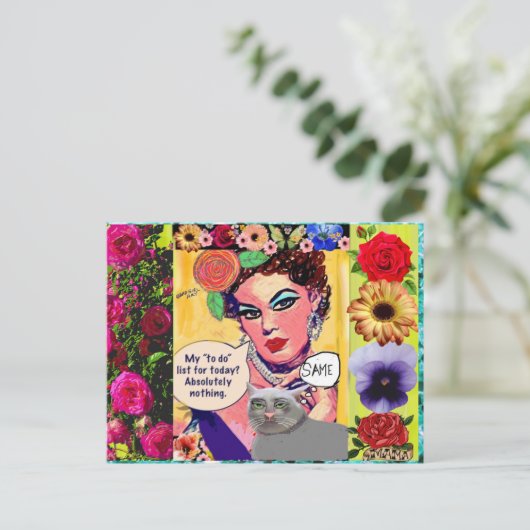 Postkarte (Stehend Vorderseite)