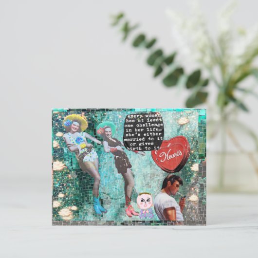 Postkarte (Stehend Vorderseite)