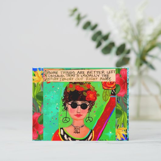 Postkarte (Stehend Vorderseite)