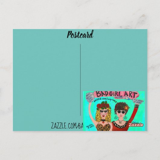 Postkarte (Rückseite)