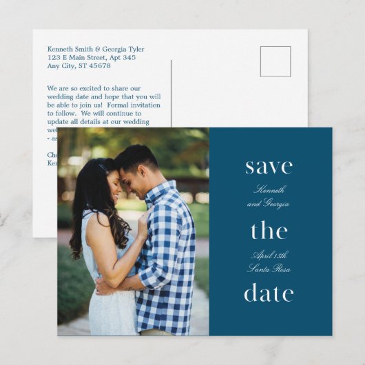 Postkarte (Vorne/Hinten)