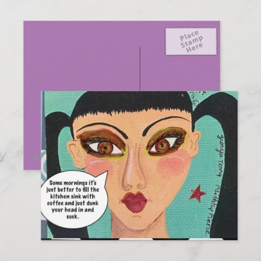 Postkarte (Vorne/Hinten)