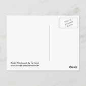 Postkarte (Rückseite)