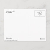 Postkarte (Rückseite)