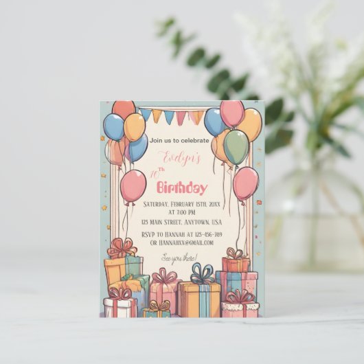 Postkarte (Stehend Vorderseite)