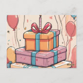 Postkarte (Rückseite)