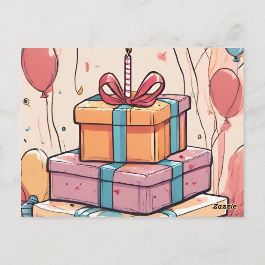 Postkarte (Rückseite)