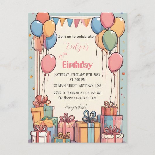 Postkarte (Vorderseite)