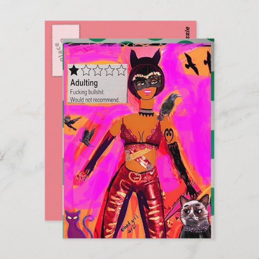 POSTKARTE (Vorne/Hinten)