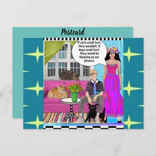 Postkarte (Vorne/Hinten)