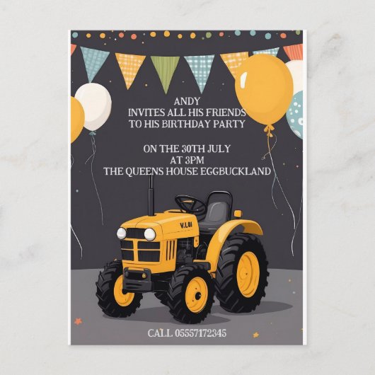 Postkarte (Vorderseite)