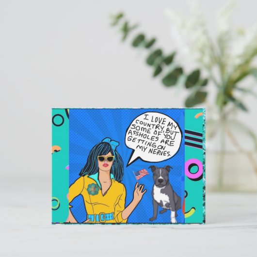 Postkarte (Stehend Vorderseite)