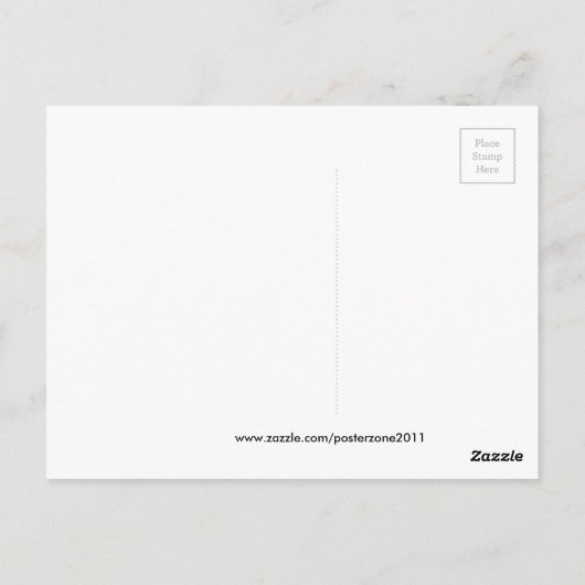 Postkarte (Rückseite)