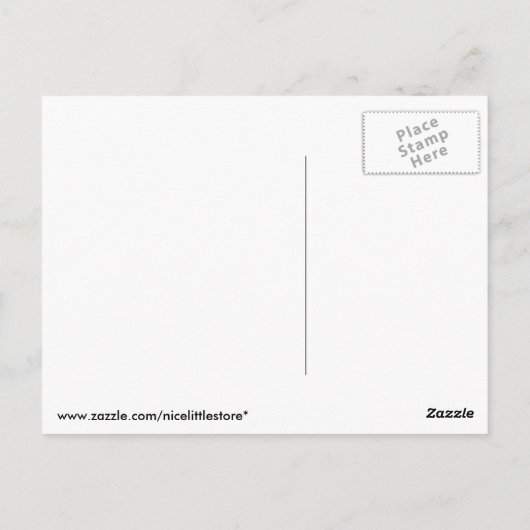 Postkarte (Rückseite)