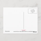 Postkarte (Rückseite)