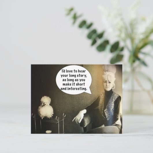 POSTKARTE (Stehend Vorderseite)