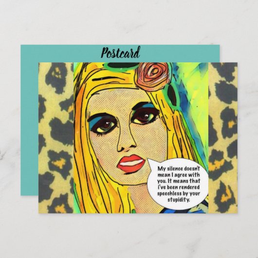 Postkarte (Vorne/Hinten)