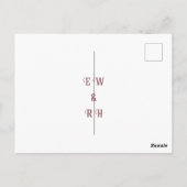 Postkarte (Rückseite)