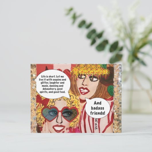 POSTKARTE (Stehend Vorderseite)