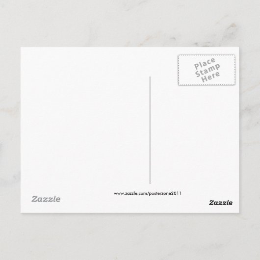 Postkarte (Rückseite)