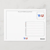 Postkarte (Rückseite)