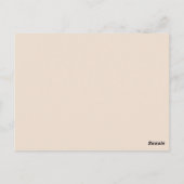 Postkarte (Rückseite)