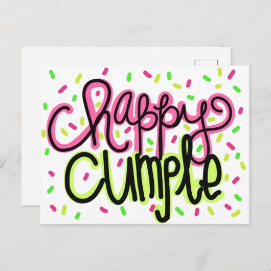 Postkarte (Vorne/Hinten)