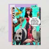 POSTKARTE (Vorne/Hinten)