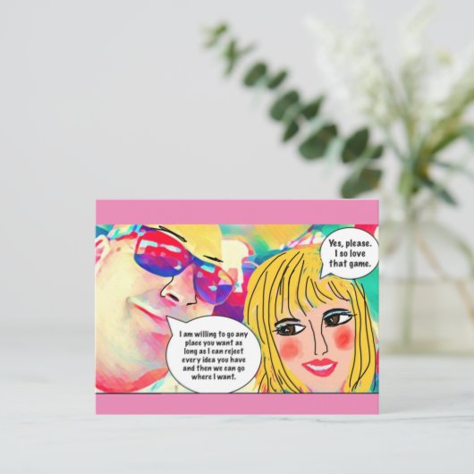 Postkarte (Stehend Vorderseite)