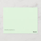 Postkarte (Rückseite)